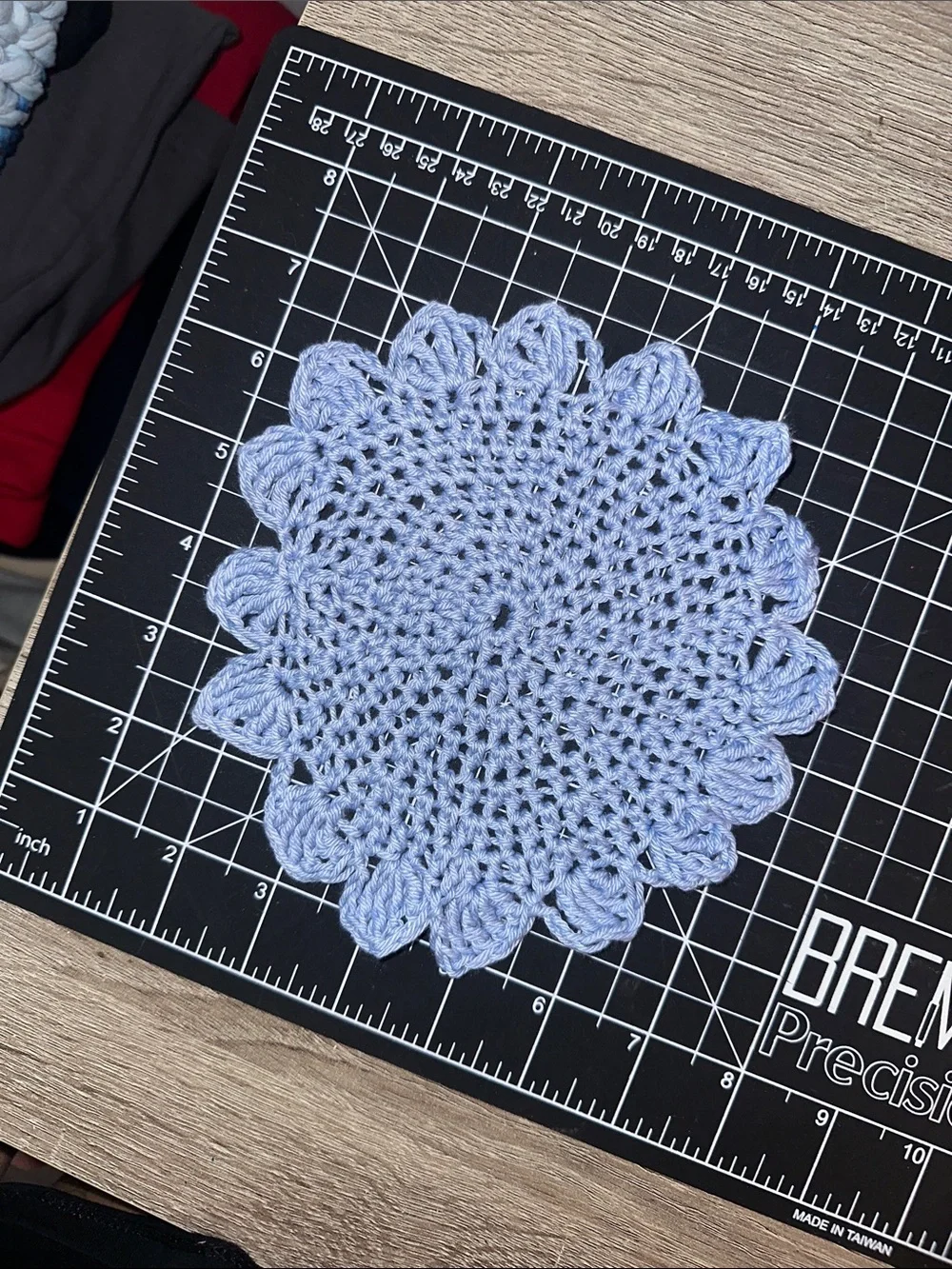 Crochet Doily bundle of 3- 100% cotton